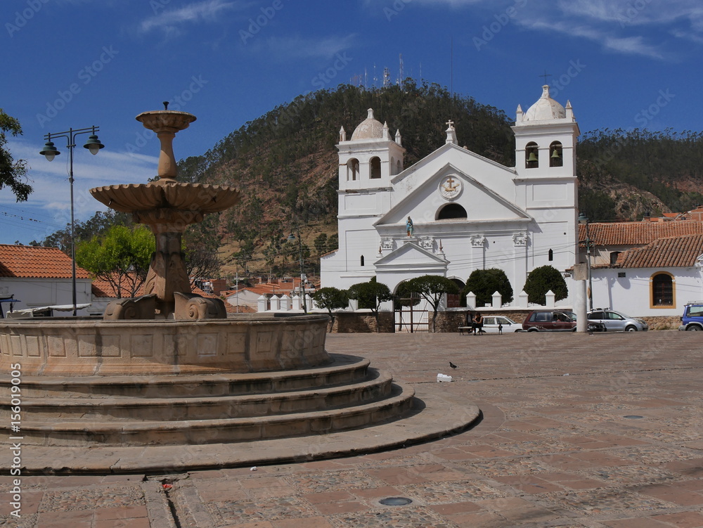 Φωτογραφία 11 may 2017, Sucre, Bolivia - Plaza Pedro de anzurez with Temple and convent of