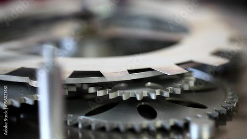 Rusty Retro Mechanic Clock Gears