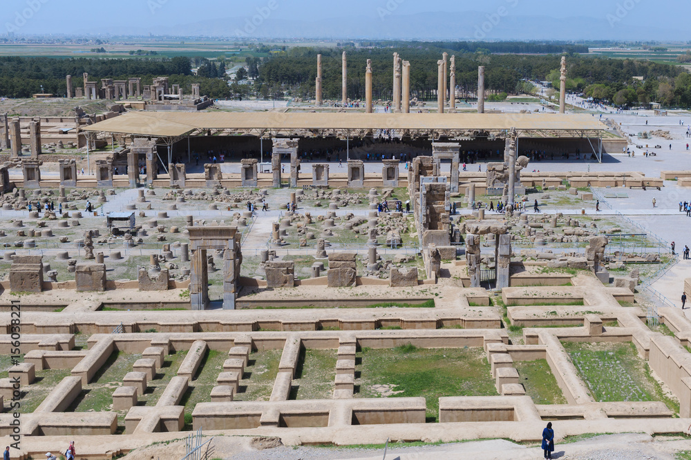 Obraz premium Persepolis or Takht-e Jamshid, 2500 years ago, Shiraz, Iran