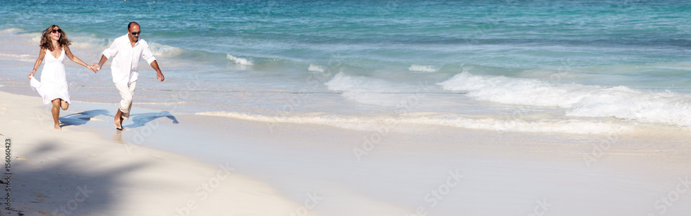 Couple on the beach Couple on the beach