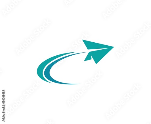 Paper plane logo