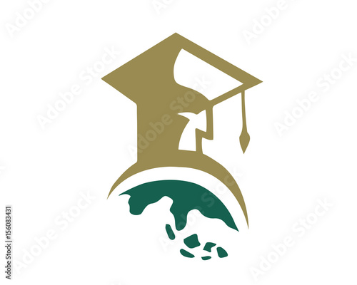 Modern Education Logo - Global Education Concept