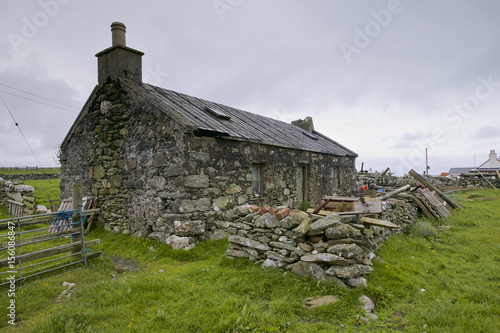 Srone house, Shetland Islands, UK