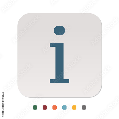 Papier Icon - Info Information