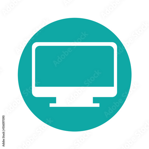 Free Download monitor computer isolated icon vector illustration design - GFXLoad