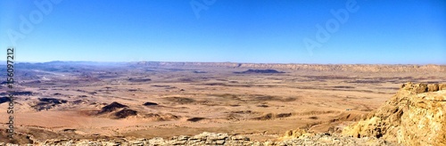 Panoramic view of Canyon Ein Avdat