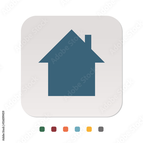 Papier Icon - Haus Wohnen