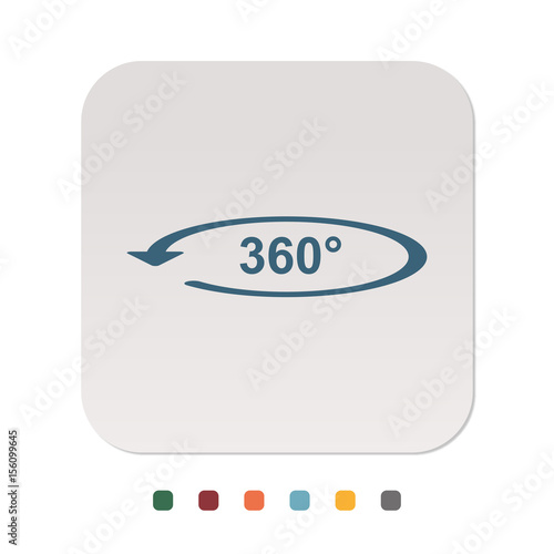 Papier Icon - 360 Grad VR
