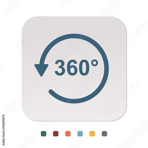 Papier Icon - 360 Grad