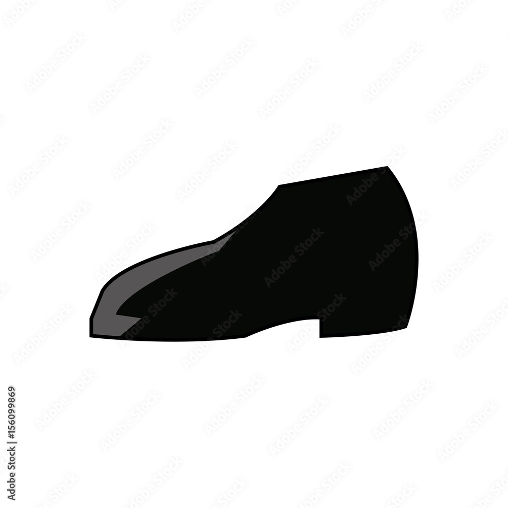 man male men shoe footwear fashion icon vector illustration man male men shoe footwear fashion icon vector illustration