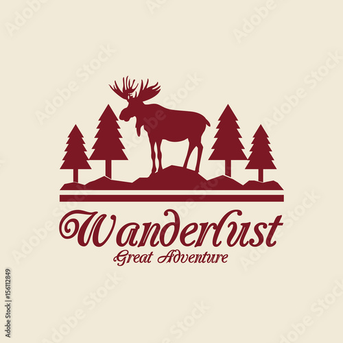 wanderlust travel journey adventure vector illustration vector illustration
