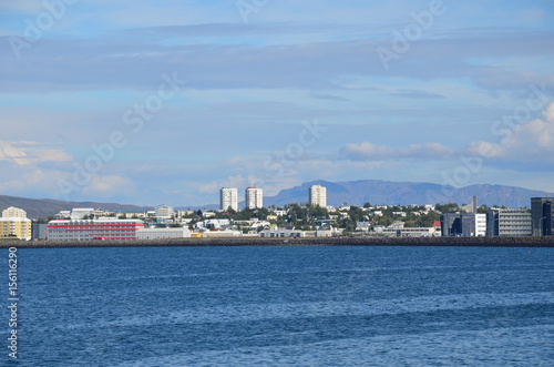 Ocean views in Reykjavik, Iceland