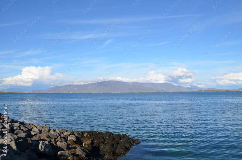 Ocean view in Iceland