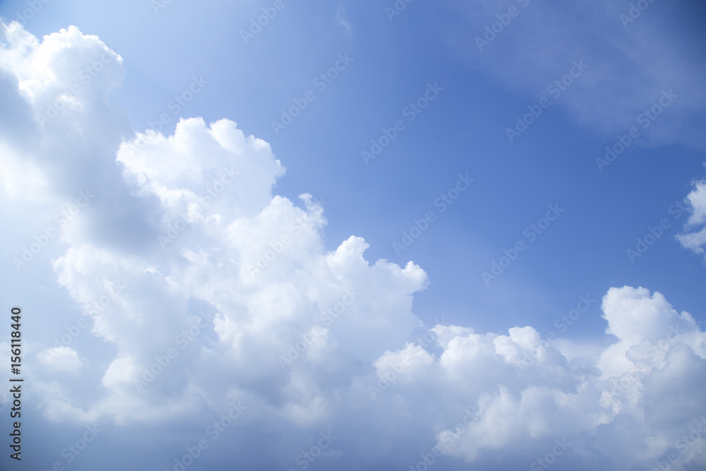 Blue sky and White cloud. Blue sky and White cloud.