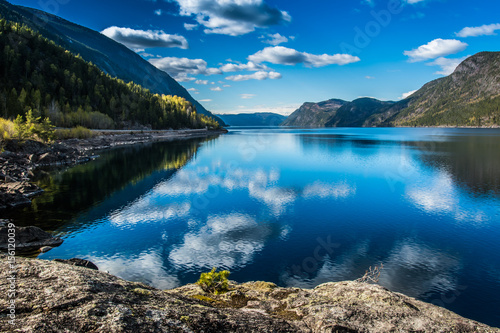 A beautiful mount lake