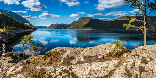 A beautiful mount lake