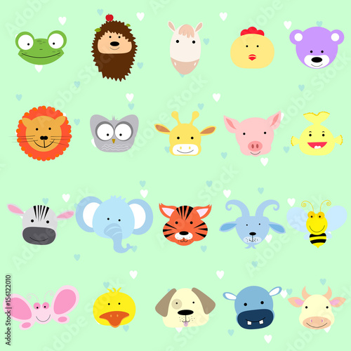 baby animal stickers