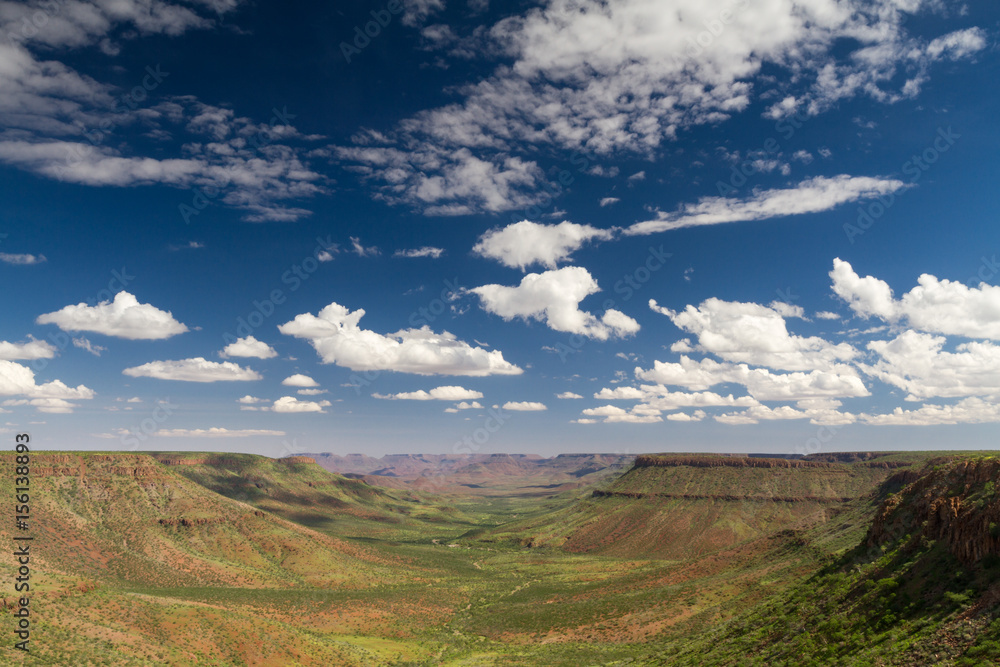 Beautiful clouds over the Grootberg plateau Beautiful clouds over the Grootberg plateau