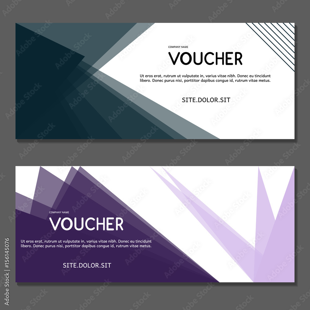 Gift voucher. Vector, illustration. Gift voucher. Vector, illustration.