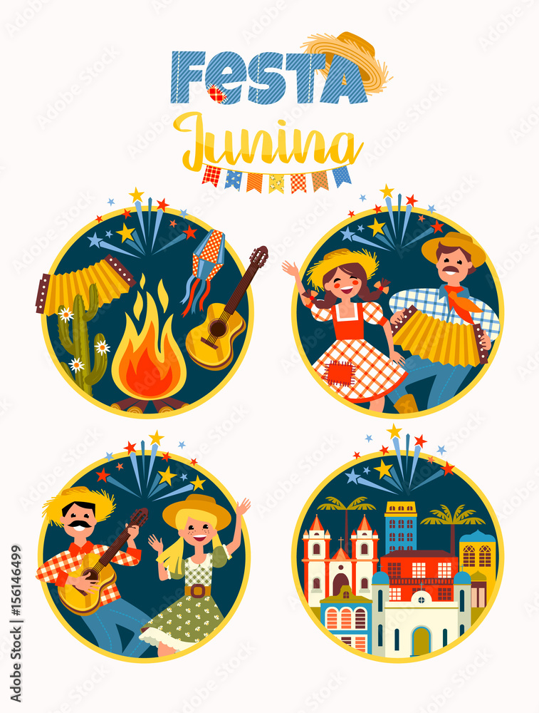 Latin American holiday, the June party of Brazil. Latin American holiday, the June party of Brazil.