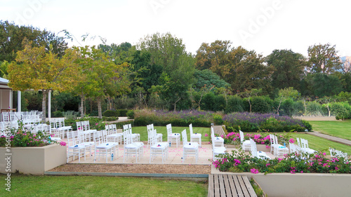 Wedding Ceremony Chairs Set Up