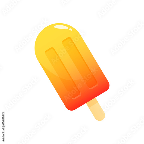 Popsicle ice cream vector isolated
