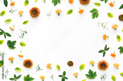 Colorful Floral Frame