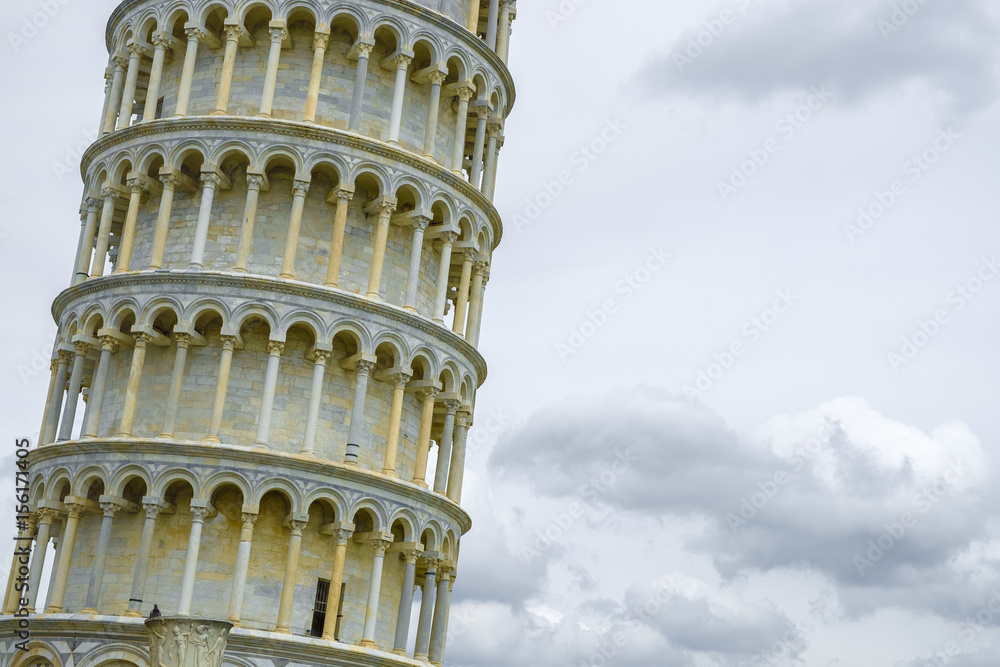 The Leaning Tower of Pisa,  Tuscany, Italy,