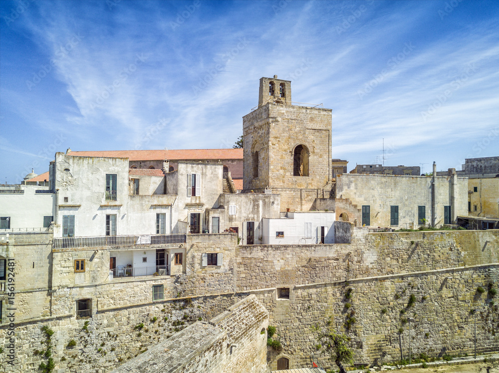 Otranto with Alfonsina Gate, Apulia, Italy