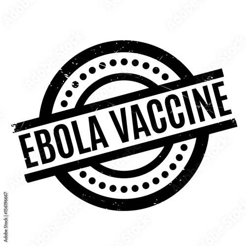 Ebola Vaccine rubber stamp. Grunge design with dust scratches. Effects can be easily removed for a clean, crisp look. Color is easily changed.