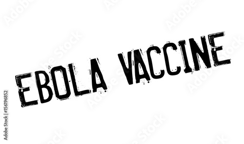Ebola Vaccine rubber stamp. Grunge design with dust scratches. Effects can be easily removed for a clean, crisp look. Color is easily changed.