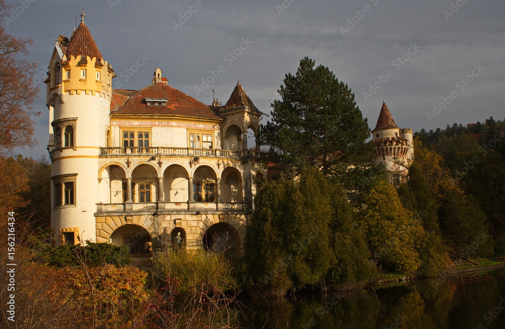 Schloss Zinkovy zwischen Klatovy und Nepomuk in Tschechien