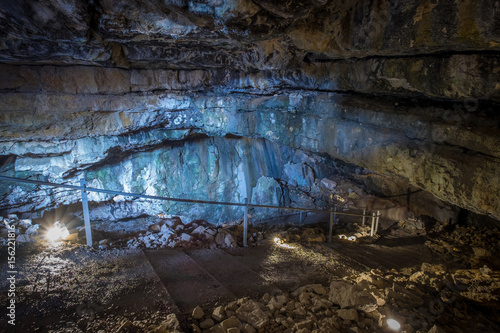 Fototapeta Naklejka Na Ścianę i Meble -  Wildkirchli Höhle auf der Ebenalp, Schweiz