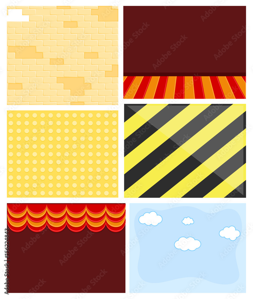 Obraz premium Cartoon Backgrounds