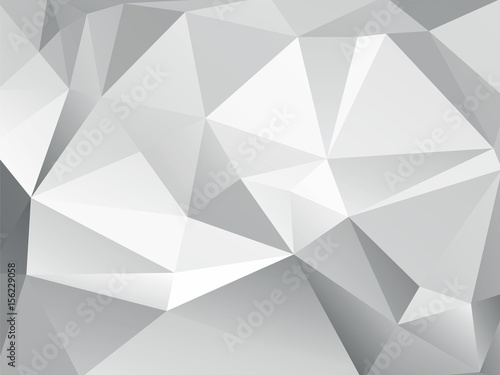 abstract low poly geometric gray background