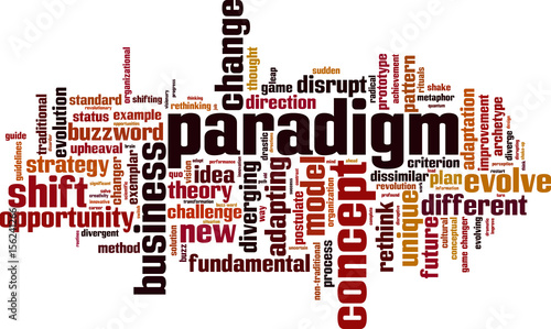 Paradigm word cloud