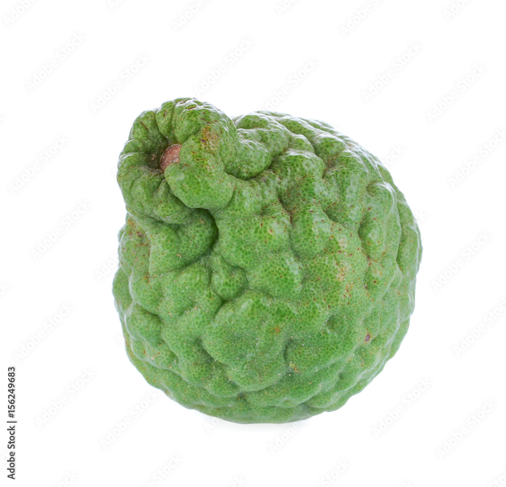 bergamot isolated on whit background bergamot isolated on whit background