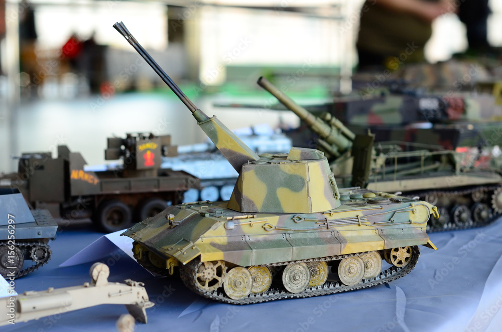 Model toy Tank German
