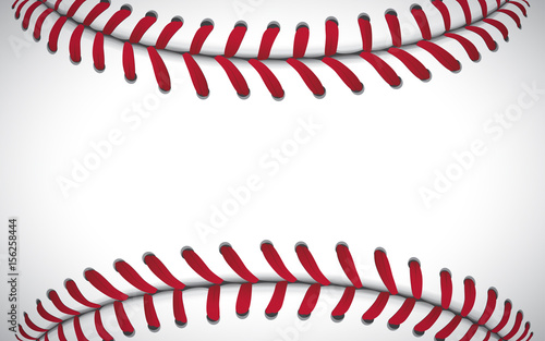 Texture of a baseball, sport background, vector illustration
