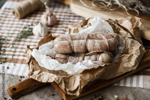 Wallpaper Mural Composition with different spices and mortar on dark wooden background. Torontodigital.ca