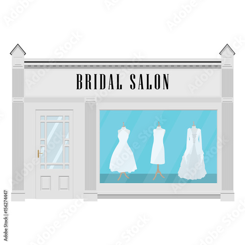 Bridal salon facade