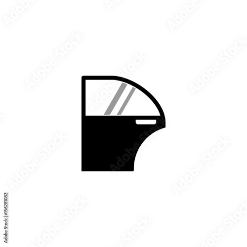 Car door vector icon