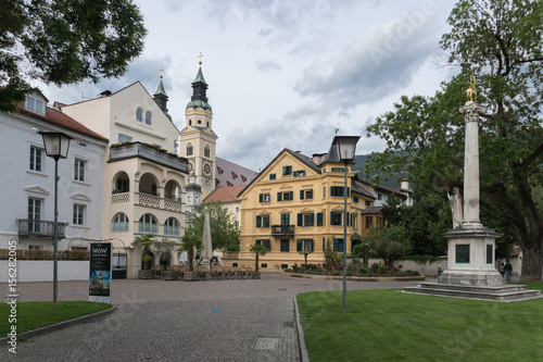 Obraz na płótnie Brixen-Weg zum Domplatz w salonie