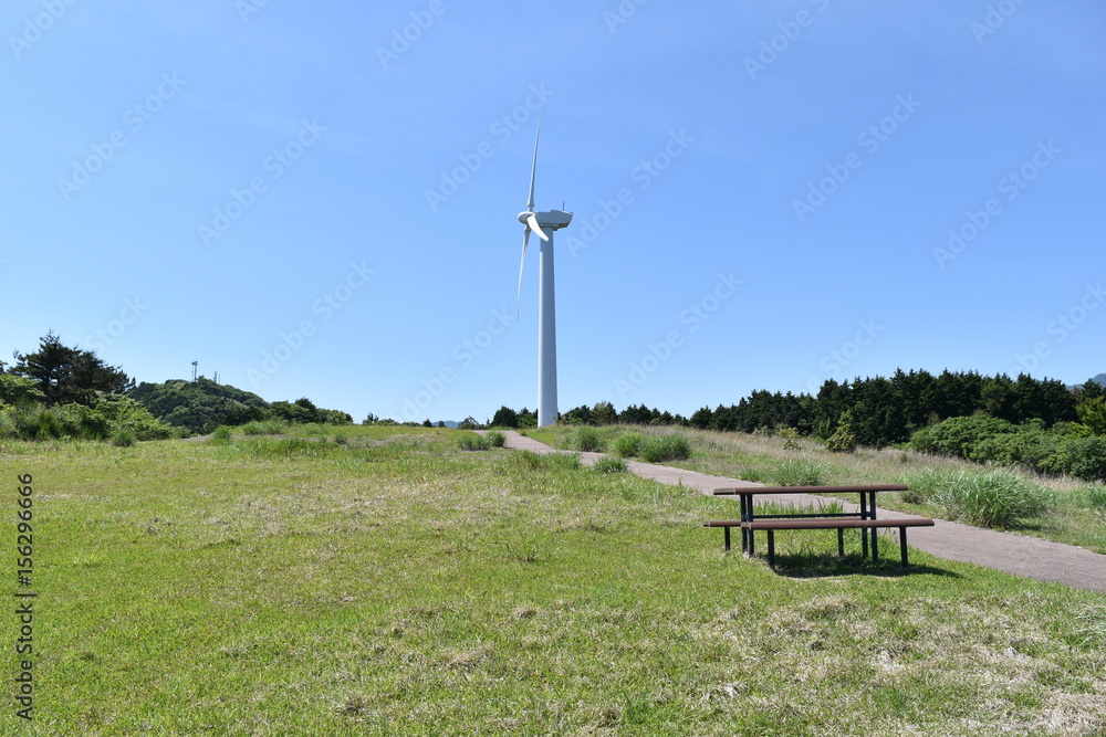 Fototapeta premium wind power generation 