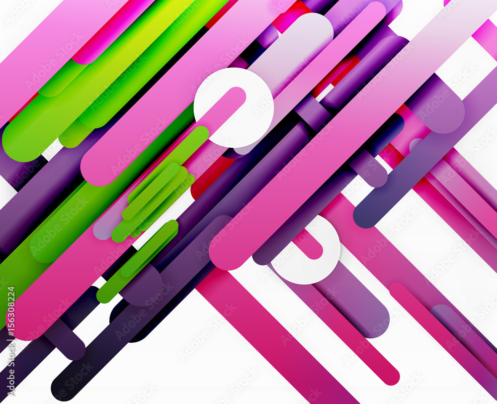 Cut 3d paper color straight lines abstract background Cut 3d paper color straight lines abstract background