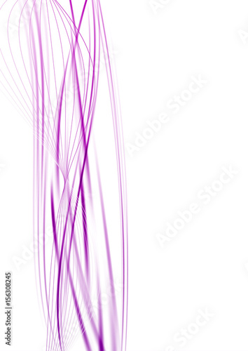 flowing violet purple contrasty swoosh waves and lines