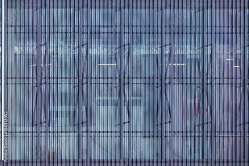 Mirror windows of a building as a background