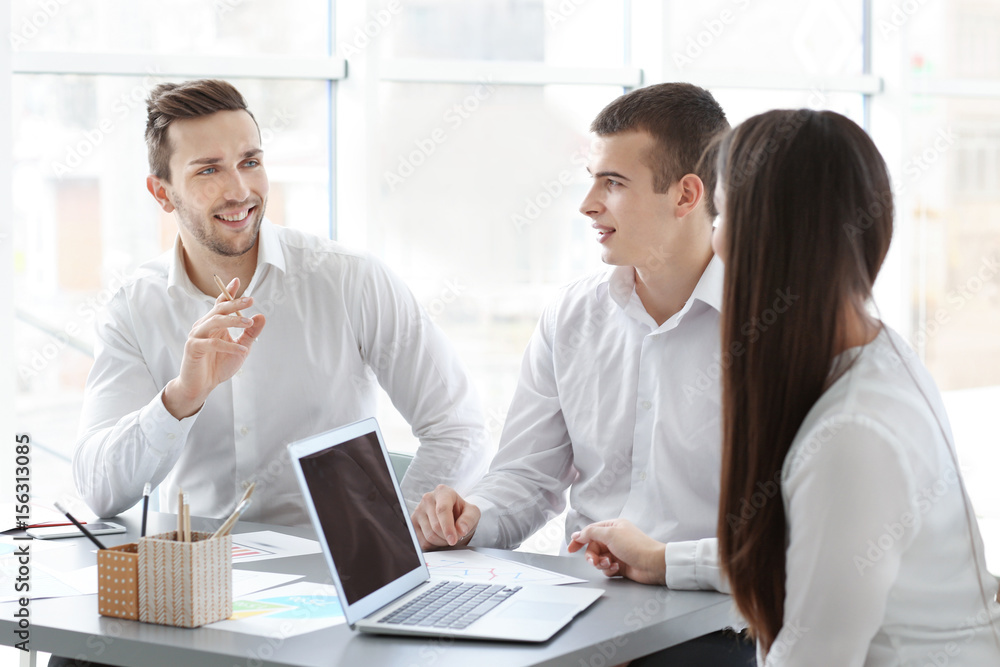 Business people working in office Business people working in office