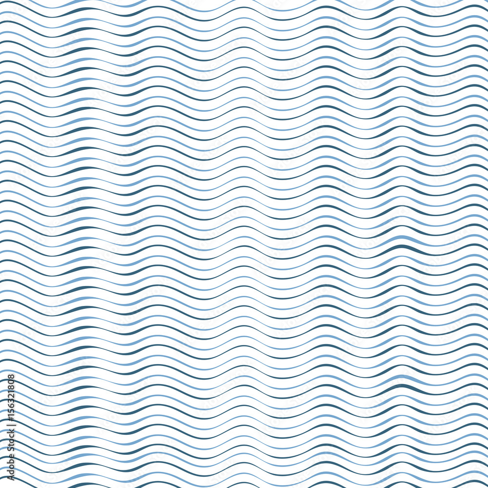 Blue white wavy lines Blue white wavy lines