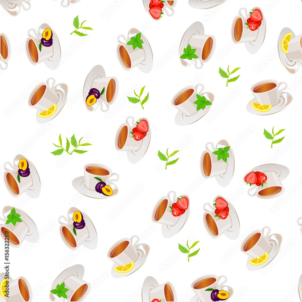 illustration of tea cup illustration of tea cup
